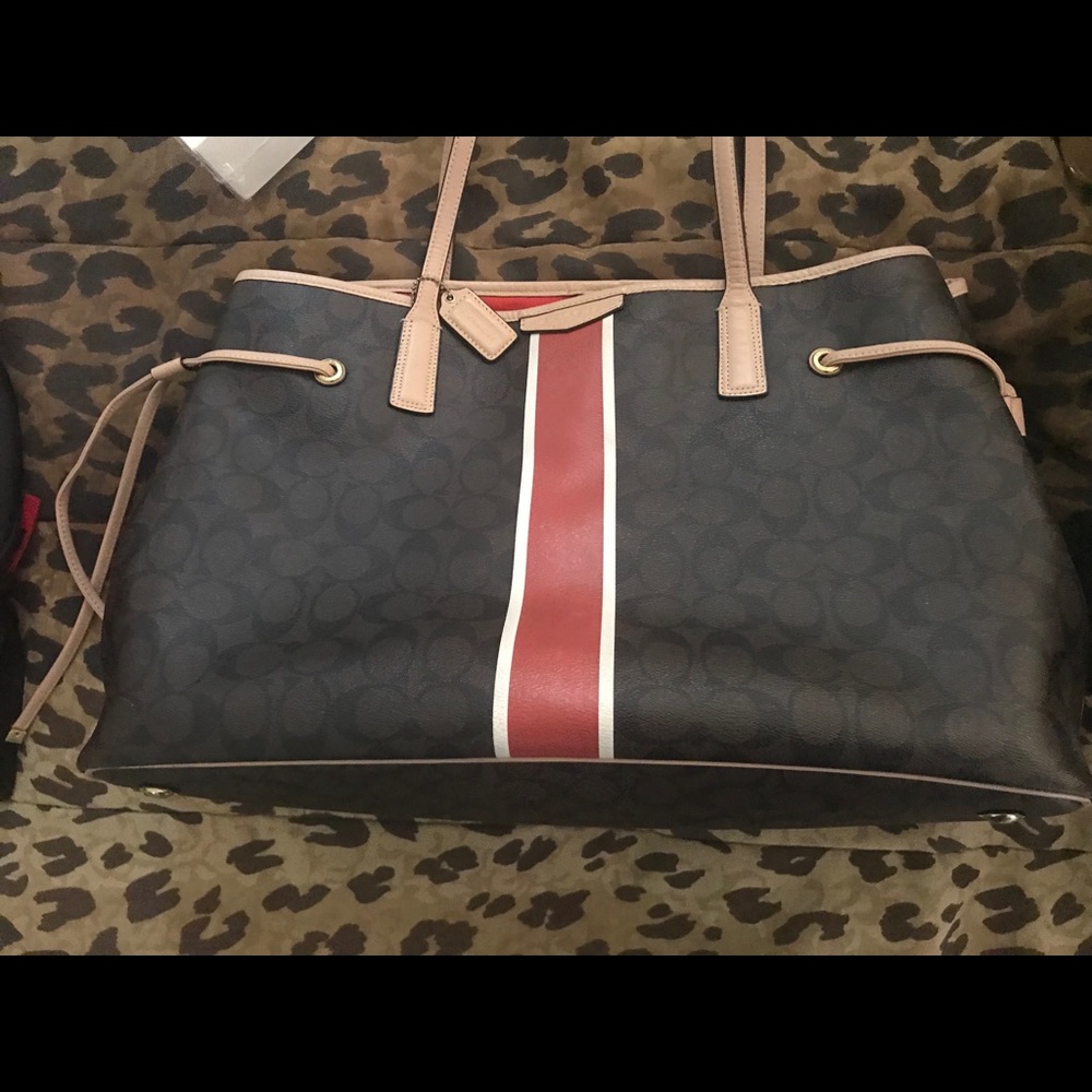 Large coach tote